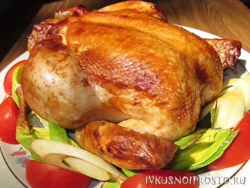 Курица Целая Рецепты С Фото
