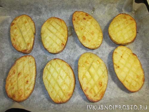 Картофель запеченный в духовке4