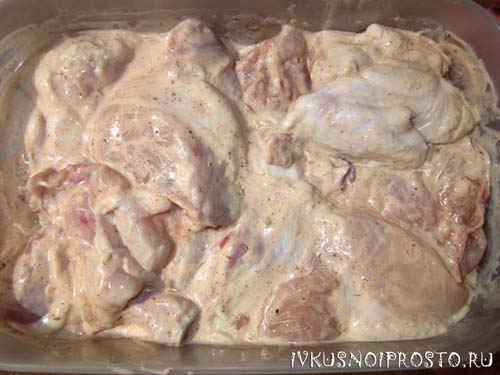 Курица в майонезе, запеченная в духовке: рецепт с фото пошагово, как приготовить