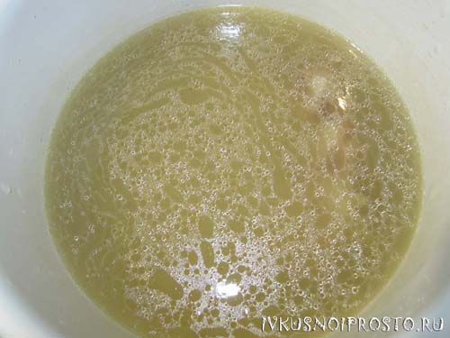 Гороховый суп с ребрышками1