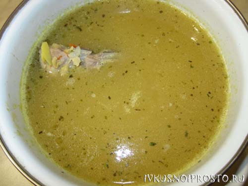 Гороховый суп с ребрышками4
