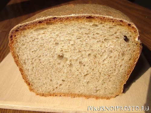 Пшеничный хлеб на закваске