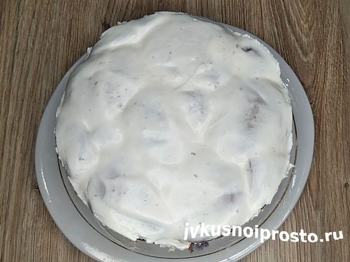 Торт Черепаха со сметаной14